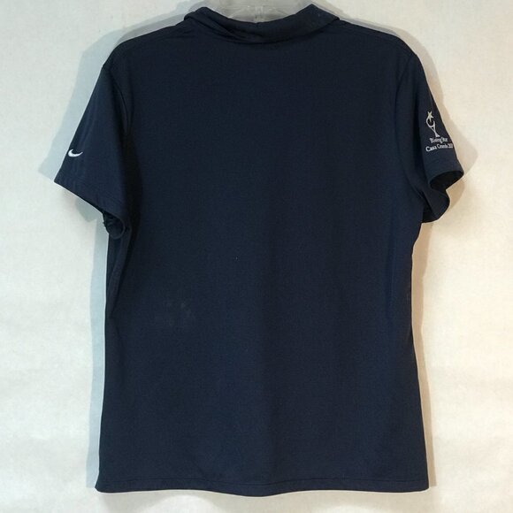 NIKE Golf Polo Button Up Fitness Athletic Resort Short Sleeve Golfing Tee - Picture 5 of 5